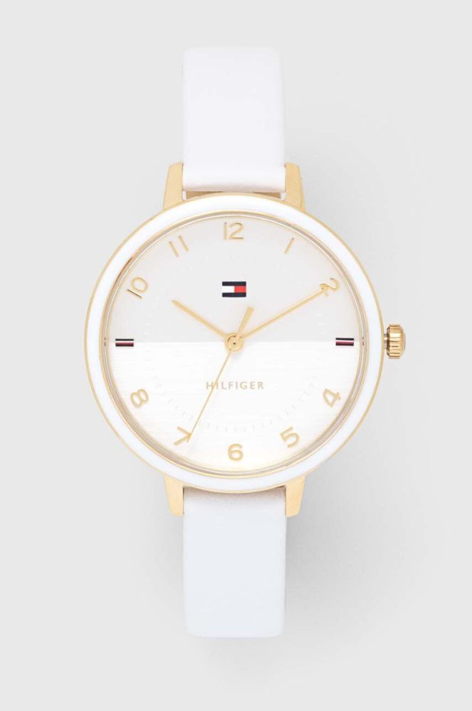 Годинник Tommy Hilfiger жіночий колір білий (3376280)