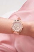 Годинник Guess GW0407L3 жіночий колір рожевий