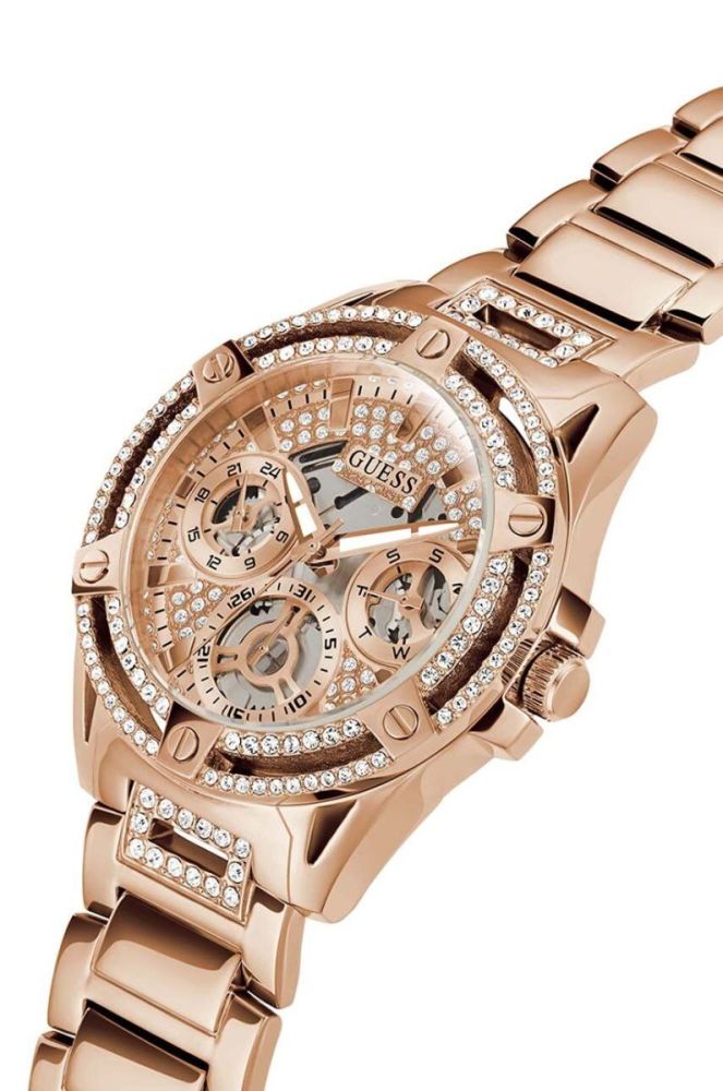 Годинник Guess GW0464L3 жіночий колір рожевий фото 4