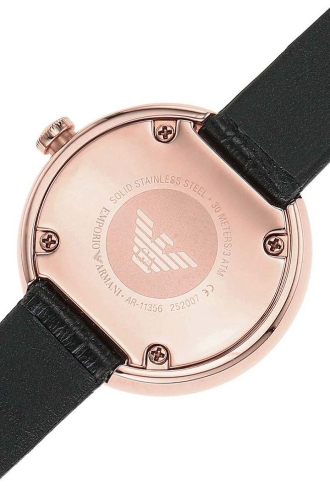 Годинник Emporio Armani жіночий колір чорний (3388026) фото 5