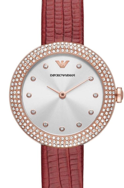 Годинник Emporio Armani жіночий колір червоний (3388029) фото 2