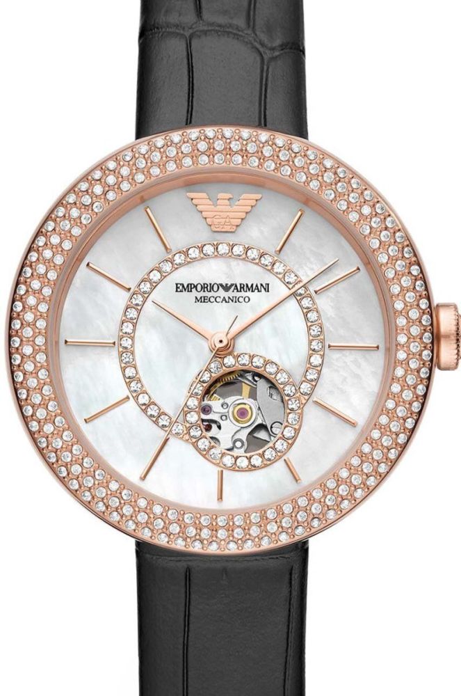 Годинник Emporio Armani жіночий колір чорний (3388034) фото 2