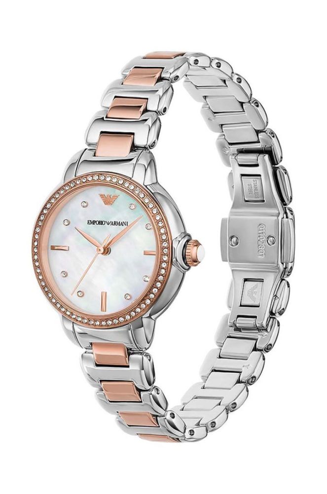 Годинник Emporio Armani жіночий колір срібний (3457894) фото 4