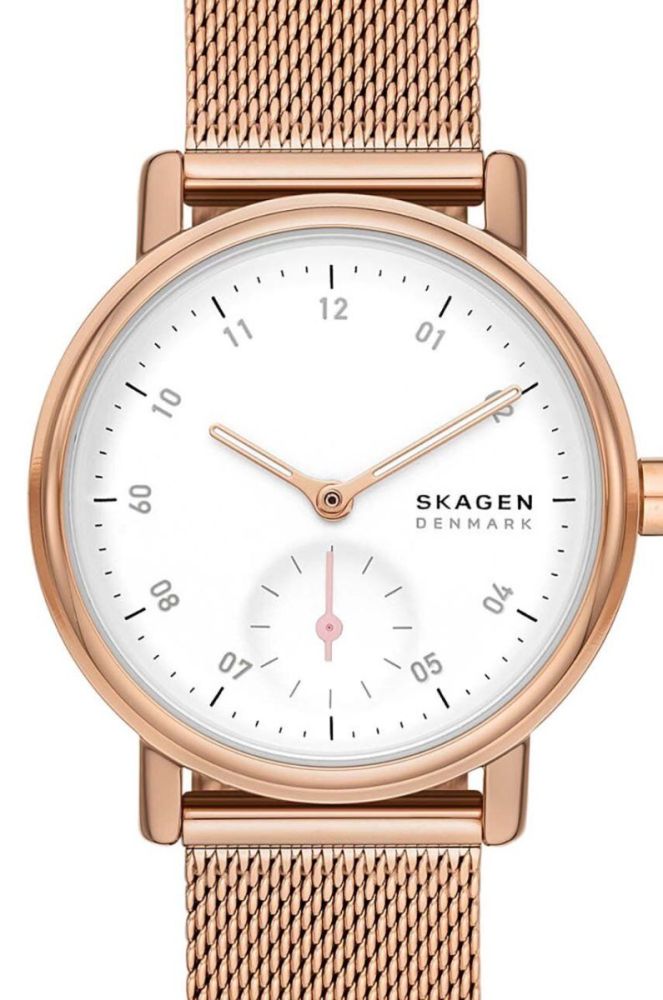 Годинник Skagen жіночий колір червоний фото 2
