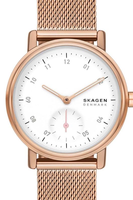 Годинник Skagen жіночий колір червоний фото 2