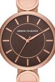 Годинник Armani Exchange жіночий колір рожевий
