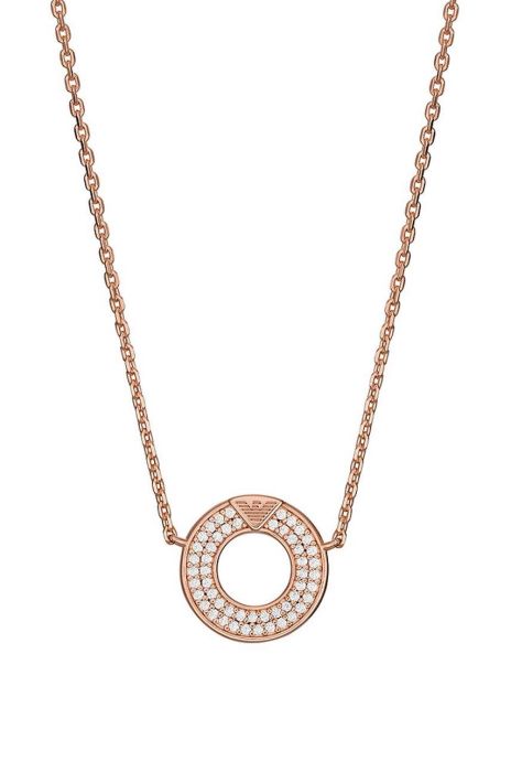 Ланцюжок Emporio Armani колір рожевий (3532294)