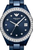 Годинник Emporio Armani жіночий колір синій