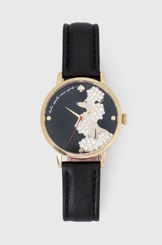Годинник Kate Spade жіночий колір чорний (3577254)