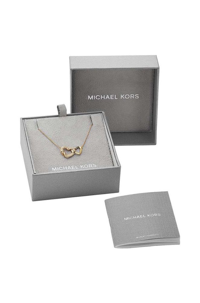 Кольє зі срібла з позолотою Michael Kors колір золотий (3640675) фото 4