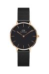 Годинник Daniel Wellington Petite 32 Ashfield жіночий колір чорний
