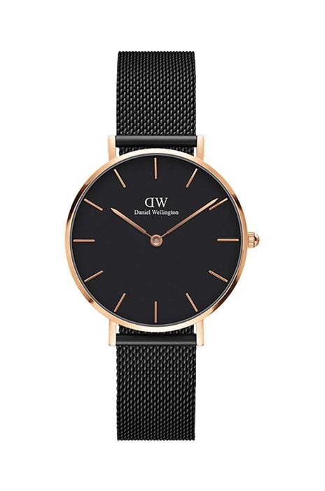 Годинник Daniel Wellington Petite 32 Ashfield жіночий колір чорний