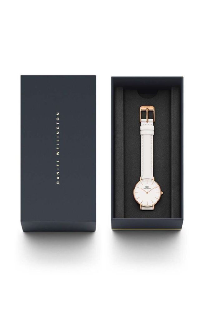 Годинник Daniel Wellington Petite 28 Bondi жіночий колір білий фото 2