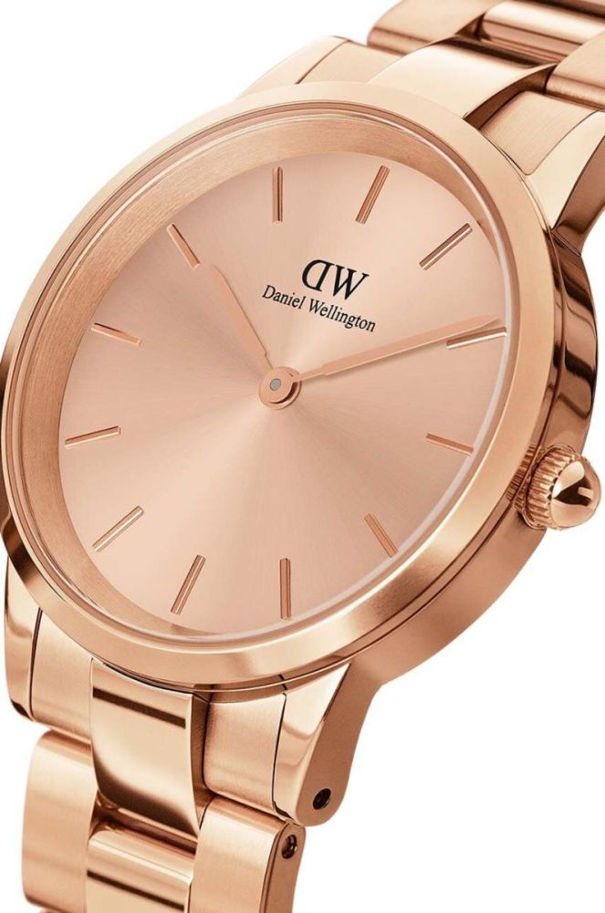 Годинник Daniel Wellington Iconic Link Unitone 28 колір рожевий фото 2