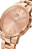 Годинник Daniel Wellington Iconic Link Unitone 28 жіночий колір рожевий