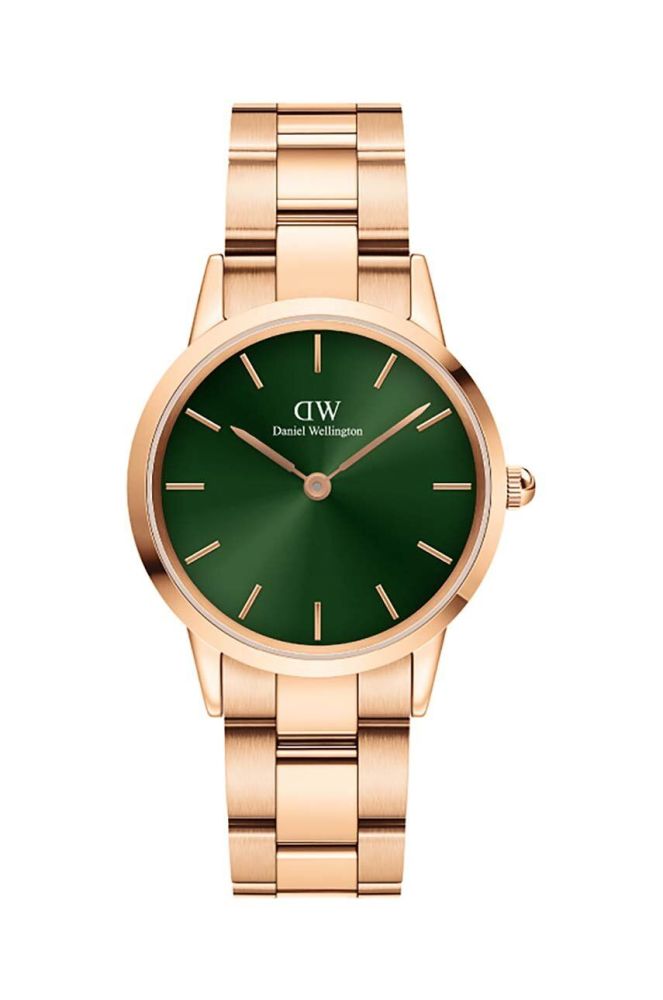 Годинник Daniel Wellington Iconic Link Emerald 32 жіночий колір золотий (3544458)