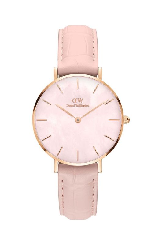 Годинник Daniel Wellington Petite 32 Rouge колір рожевий
