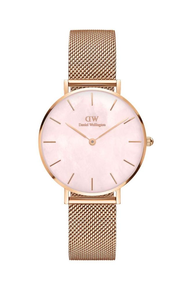 Годинник Daniel Wellington Petite 32 Melrose жіночий колір рожевий (3548830)