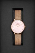 Годинник Daniel Wellington Petite 32 Melrose жіночий колір рожевий (3548830)