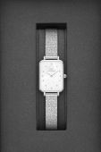 Годинник Daniel Wellington Quadro 20x26 Lumine жіночий колір срібний (3549334)