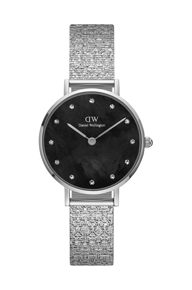 Годинник Daniel Wellington Petite 28 Lumine S жіночий колір срібний