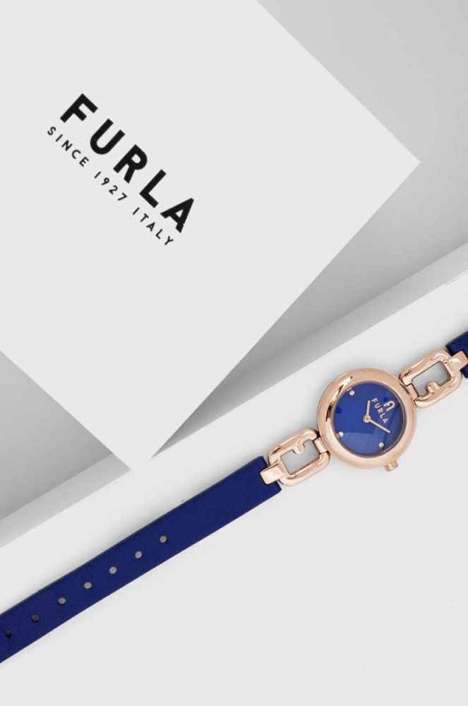 Годинник Furla жіночий колір синій фото 3
