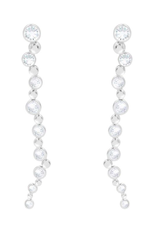 Сережки Lilou Sparkling колір срібний