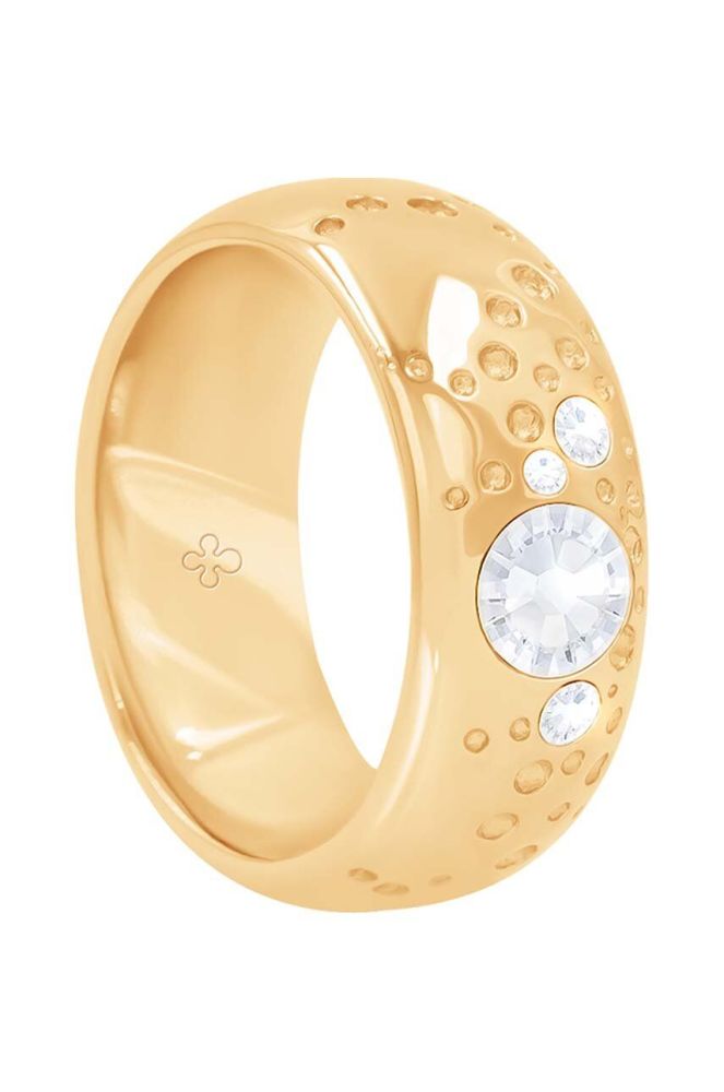 Позолочений перстень Lilou Sparkling колір золотий