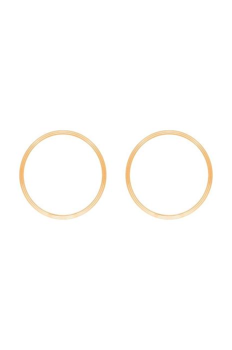 Позолочені сережки Lilou Etno колір золотий (3636848)