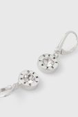 Сережки Dkny колір срібний (3683218)
