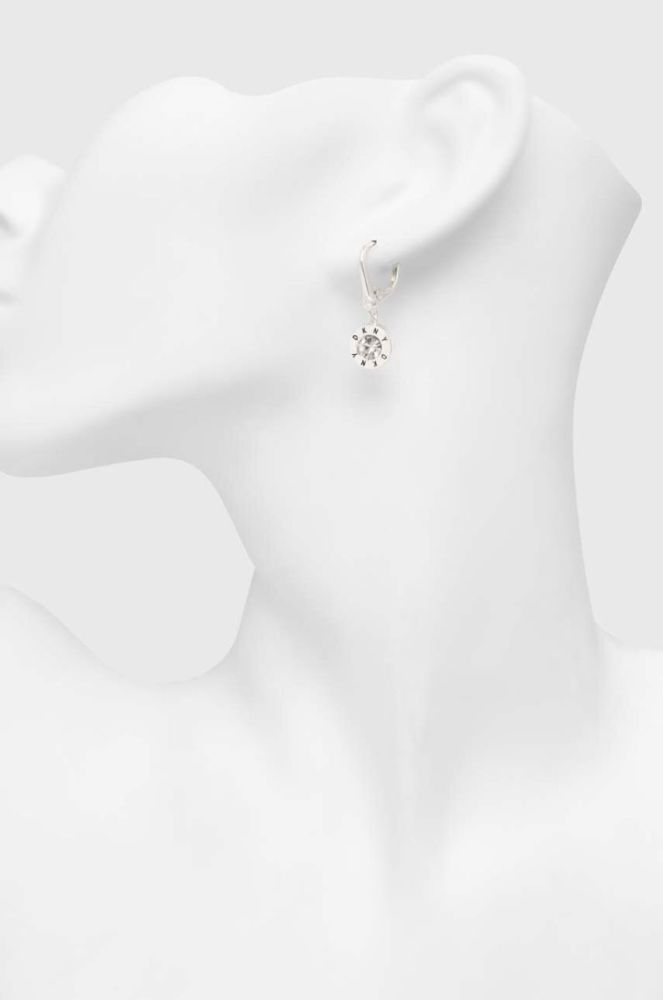 Сережки Dkny колір срібний (3683218) фото 3