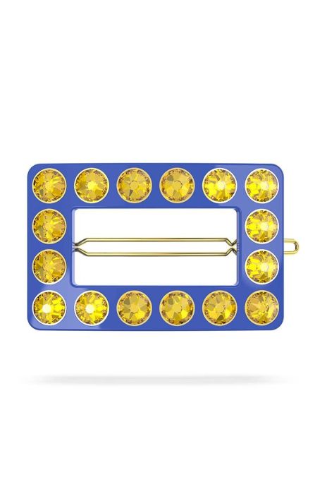 Шпилька для волосся Swarovski CHROMA колір блакитний (3643763)