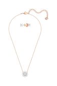 Кольє і сережки Swarovski SUNSHINE колір золотий