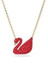 Ланцюжок Swarovski ICONIC SWAN колір червоний (3649832)