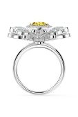 Перстень Swarovski ETERNAL FLOWER колір срібний (3649558)