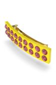Шпилька для волосся Swarovski CHROMA колір жовтий (3649641)