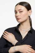Перстень Swarovski GEMA колір срібний