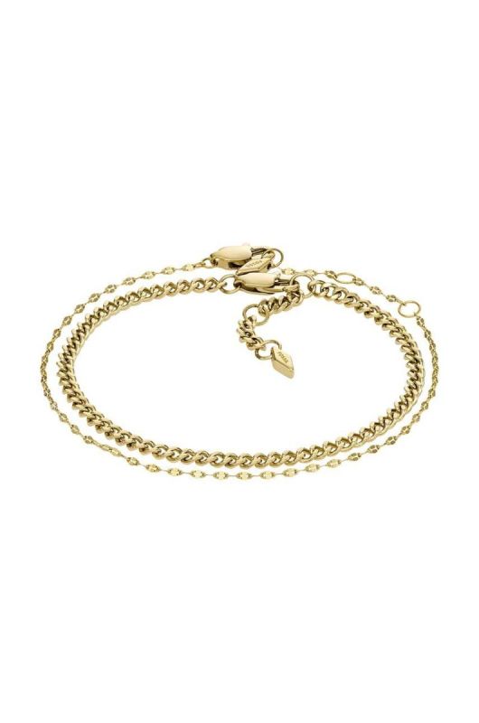 Браслети Fossil 2-pack колір золотий