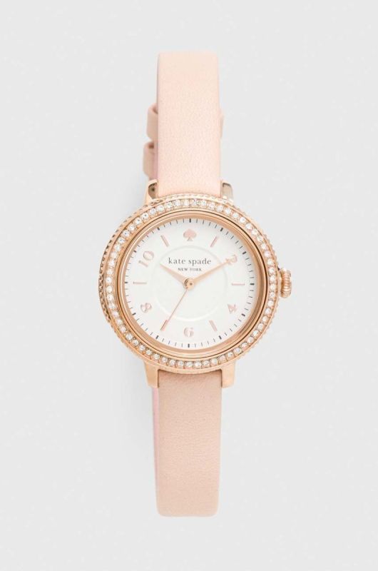 Годинник Kate Spade жіночий колір рожевий (3656565)