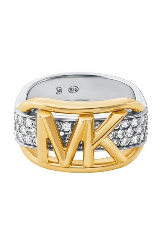 Срібний перстень Michael Kors колір барвистий (3680817) фото 2