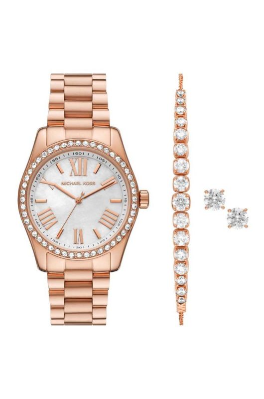 Годинник Michael Kors жіночий колір рожевий (3683228)