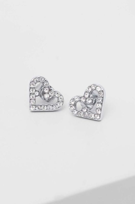 Сережки Furla колір срібний (3690804)
