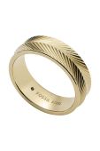 Перстень Fossil колір золотий (3690815)