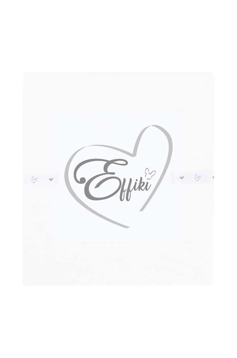 Простирадло з гумкою для немовлят Effiki колір білий (2959696)