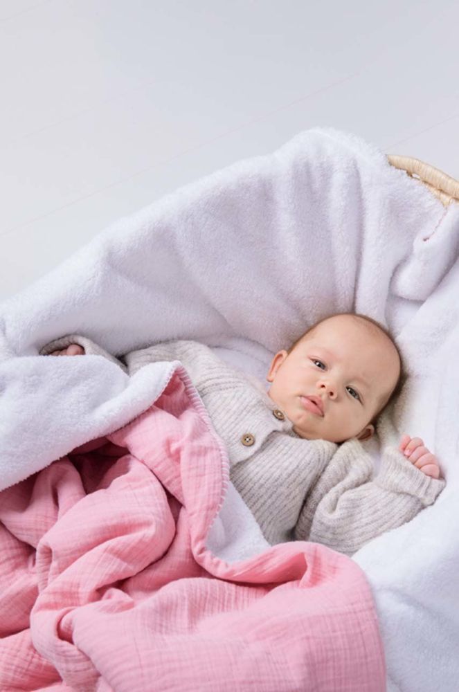Ковдра для немовлят Effiki 80x100 колір рожевий (2900564)