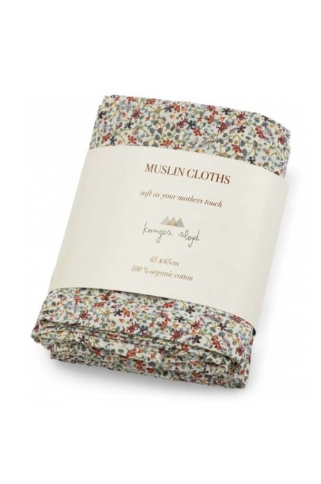 Дитяча пелюшка Konges Sl?jd 3-pack колір бежевий (2925016)