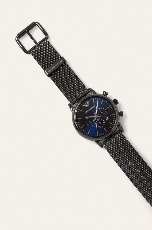 Emporio Armani - Годинник AR1979 колір чорний фото 2