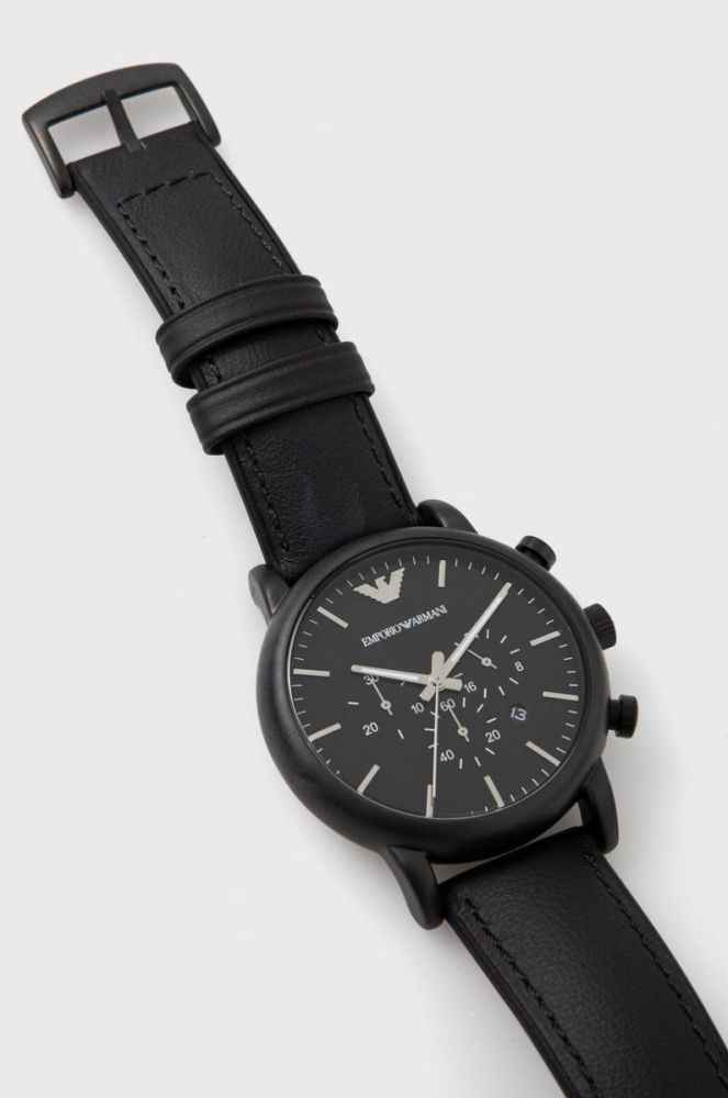 Emporio Armani - Годинник AR1970 колір чорний фото 2