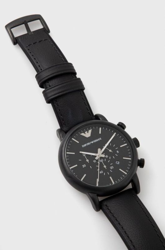 Emporio Armani - Годинник AR1970 колір чорний фото 2