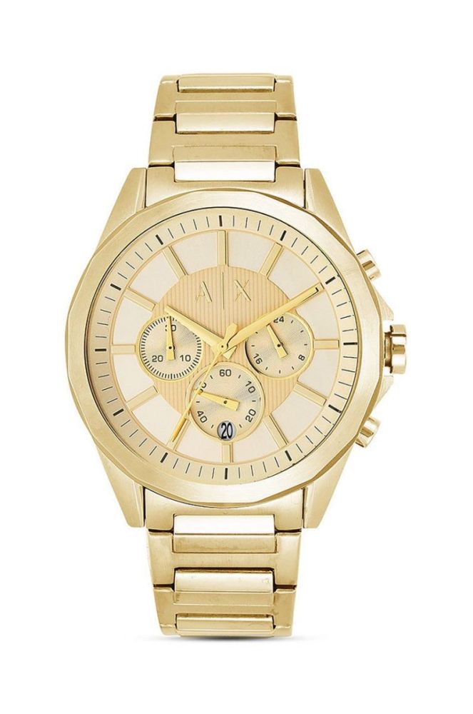 Armani Exchange - Годинник AX2602 колір золотий фото 3
